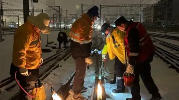 电磁融雪，他们为铁路轨道“送温暖”